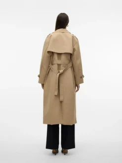 Chloe Trenchcoat, Silver Mink, XL