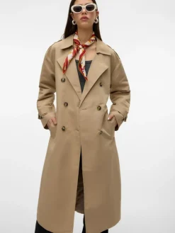 Chloe Trenchcoat, Silver Mink, XL