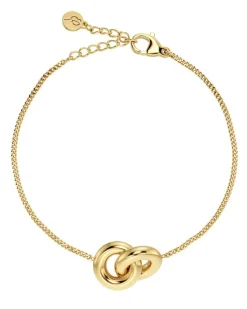 Chunky Eternal Armbånd, Gold, 16-19 cm
