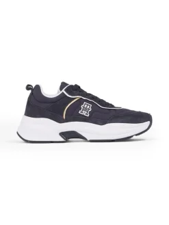 Chunky Runner Ventile Sneakers, Space Blue, 37