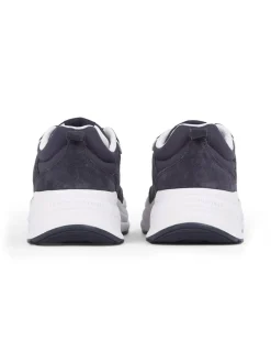 Chunky Runner Ventile Sneakers, Space Blue, 37