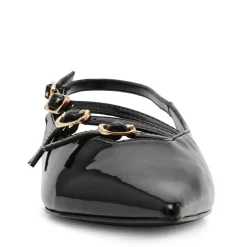 Cianna Slingback Ballerinasko, Black Patent, 40