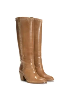 Claire Støvler, Dark Tan, 41