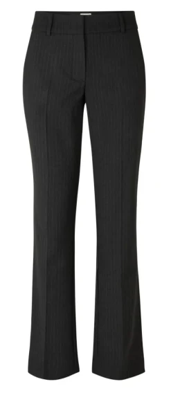 ClaraFV 553 Bukser, Charcoal Pinstripe, 30