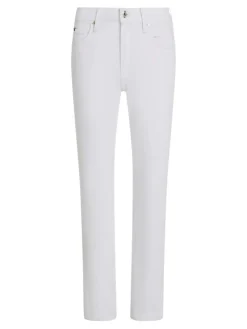 Classic Straight Jeans, Optic White, W33/L32