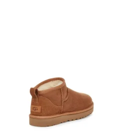 Classic Ultra Mini Støvler, Chestnut, 41