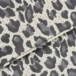 Clutch, Grey Leo Print
