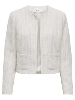 Coco Boucle Cardigan, Egret, XL