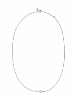 Coco Halskæde, Silver, 45 cm