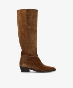 Confidence Long Støvler, Brown Dark, 39