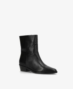 Confidence Low Støvler, Leather Black, 42