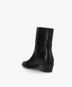Confidence Low Støvler, Leather Black, 42