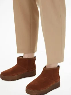 Cool Suede Støvler, Natural Cognac, 41