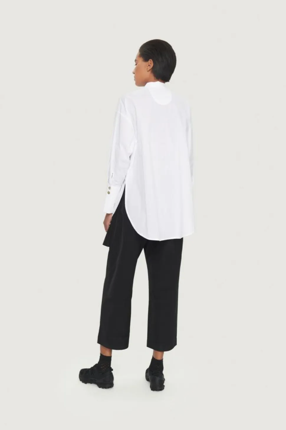 Core Cotton Skjorte, White, 2