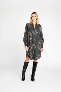 Costa Kjole, Dark Grey, 36