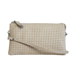 Crossbody, Beige/Quilt