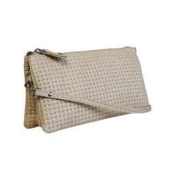 Crossbody, Beige/Quilt