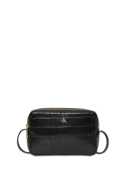 Crossbody, Black/Gold