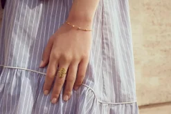 Cuesta Ring, Guld, Str. 55