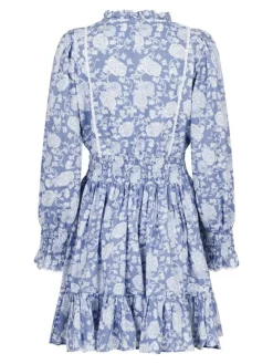 Daffodil Belle Flower Kjole, Light Blue, 42