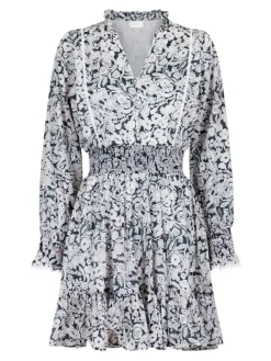 Daffodil Sweet Floral Kjole, Black, 40