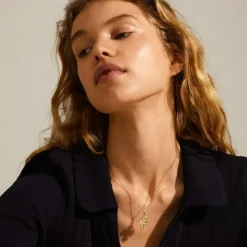 Dagmar Halskæde, Guld, 38 cm