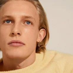 Dagmar Huggie Øreringe, Guld