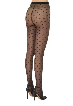 Daisy Tights, Black, L