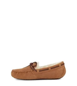 Dakota Slippers, Chestnut, 36