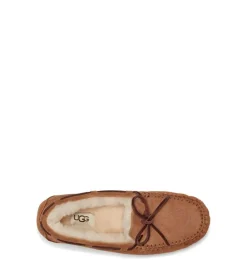 Dakota Slippers, Chestnut, 36