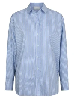 Dalma Decoration Skjorte, Light Blue, 36