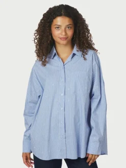 Dalma Decoration Skjorte, Light Blue, 36