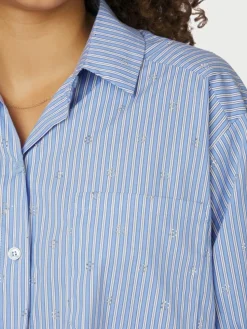 Dalma Decoration Skjorte, Light Blue, 36