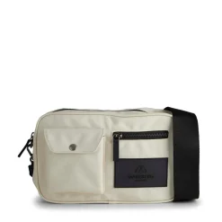 Darla Crossbody, White Sand W/Black