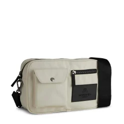 Darla Crossbody, White Sand W/Black