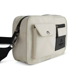 Darla Crossbody, White Sand W/Black