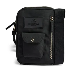 Darla Tall Crossbody, Black/Gold