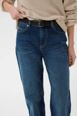 DarlinaIW Jeans, Washed Medium Blue Denim, 33