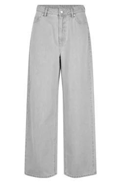 Denira Denim Jeans, Light Grey Denim, S