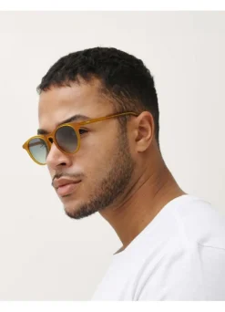 Depp Solbriller, Green/Amber