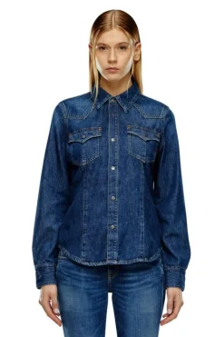 De-Waves Skjorte, Blue, L