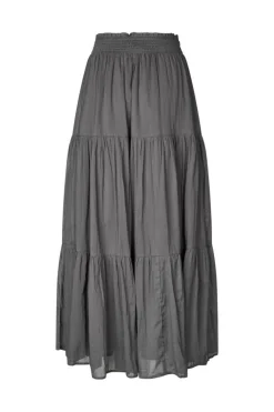 DiamondLL Maxi Nederdel, Washed Black, M