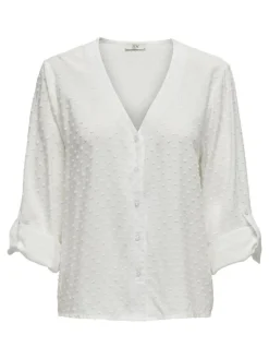 Diana Bluse, Cloud Dancer, XS