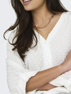 Diana Bluse, Cloud Dancer, XS