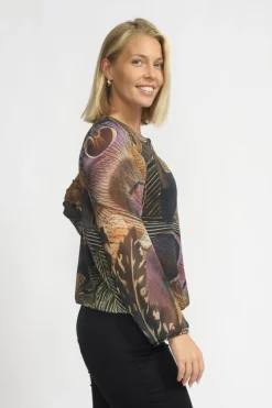 Didem Bluse, Feather, XXL