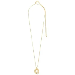 Diego Halskæde, Gold Plated, 80 cm