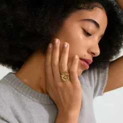 Diego Ring, Gold Plated