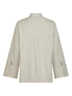 Dita Double Stripe Skjorte, Creme, 40