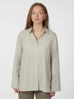 Dita Double Stripe Skjorte, Creme, 40