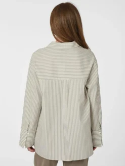 Dita Double Stripe Skjorte, Creme, 40